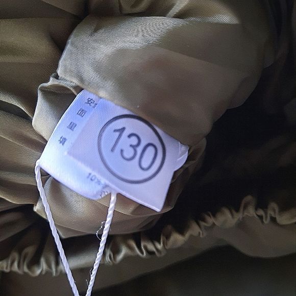 NEW Down Snow Pants, winter, ski pants, green child size, see description - Picture 6 of 9